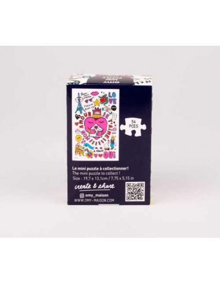 Mini puzle Omy love