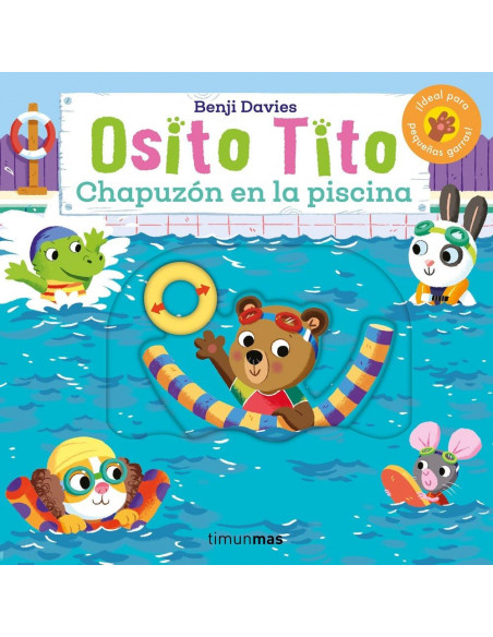 Osito Tito, chapuzón en la piscina