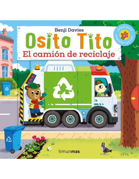 Osito Tito, el camión de reciclaje
