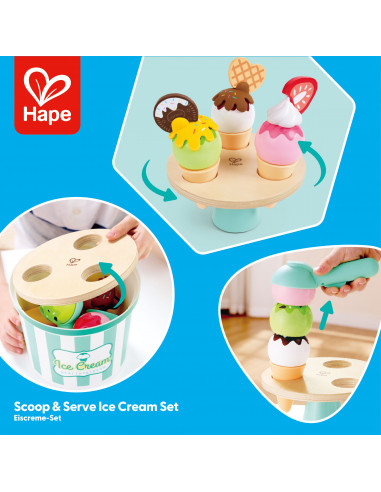 Juego de helado Scoop & Serve