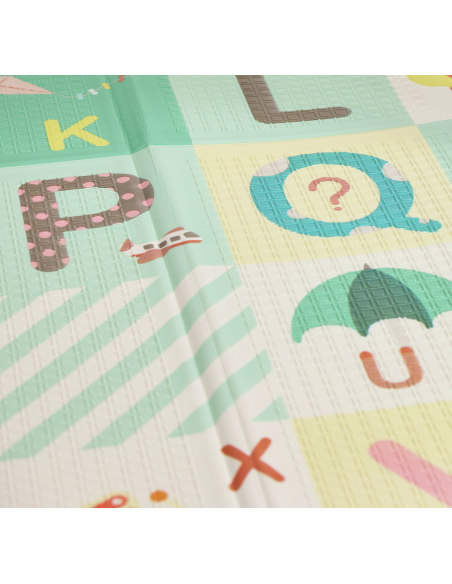 Alfombra plegable alfabeto