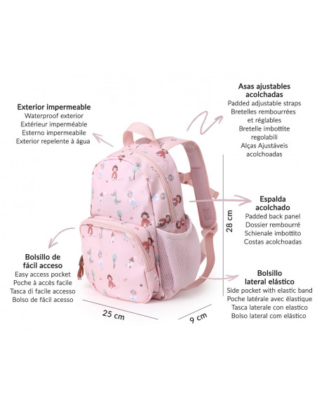 Mochila infantil little red