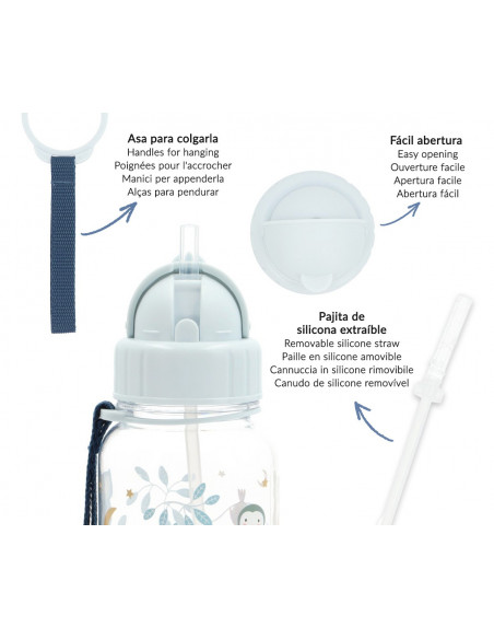 Botella plástico magical forest