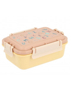 Caja almuerzo bento funny letters