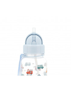 Botella plástico city cars 2