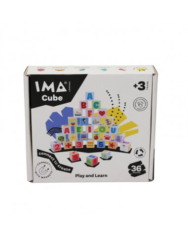 Ima Cube It Letras - 36 piezas
