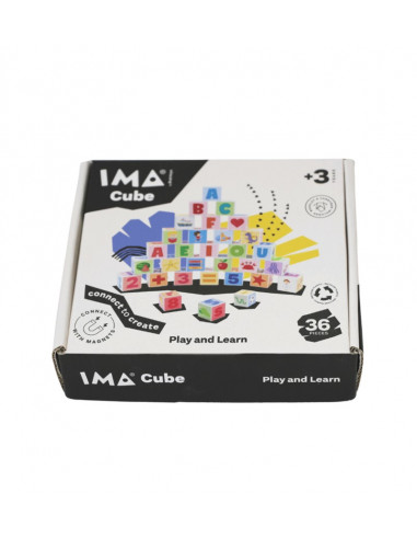 Ima Cube It Letras - 36 piezas