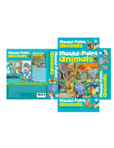 Modela y pinta animales