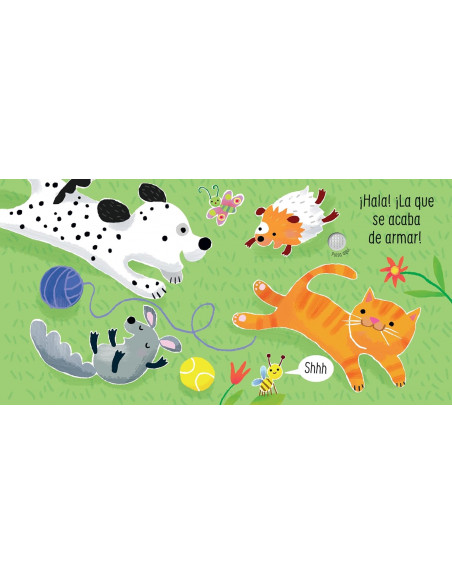 No hagas cosquillas al perrito