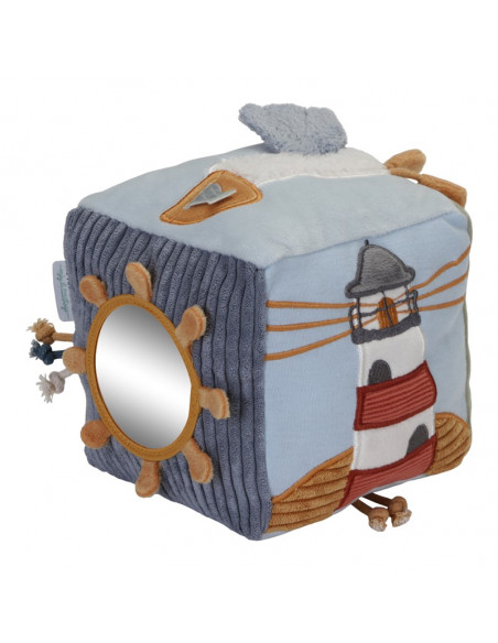 Cubo de actividades con anilla sailors bay