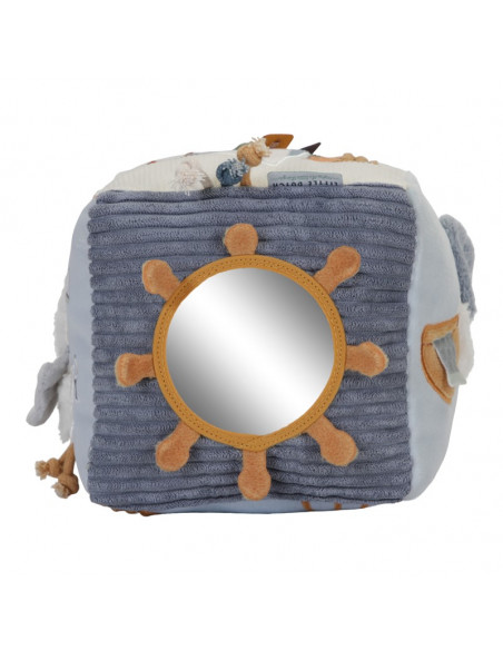 Cubo de actividades con anilla sailors bay