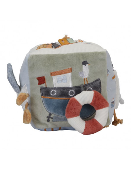 Cubo de actividades con anilla sailors bay