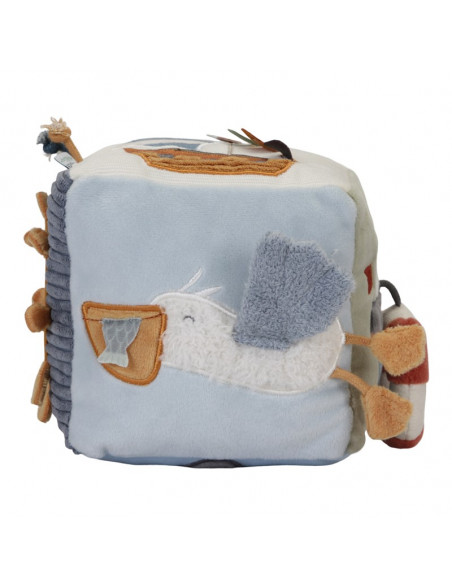 Cubo de actividades con anilla sailors bay