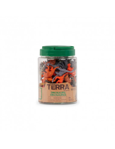 Terra bote de 60 dinosaurios
