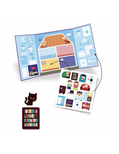 Pegatinas reutilizables La casa 2