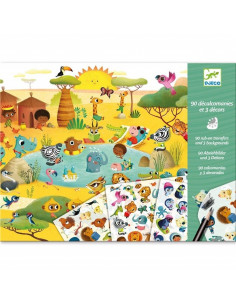 Calcomanía La fiesta ya está aquí