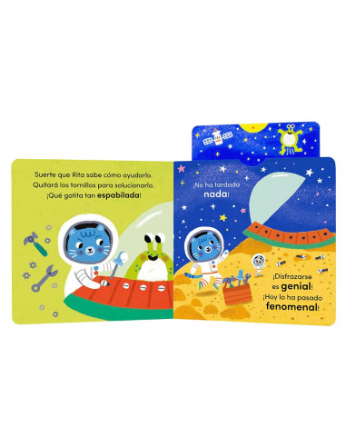 Gatita Rita. ¡Soy astronauta!