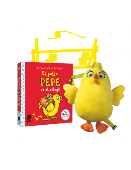 Pack El pollo Pepe va al colegio