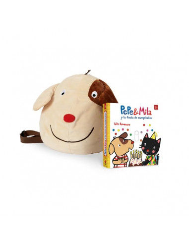 Pack mochila Pepe y Mila y la fiesta de cumpleaños