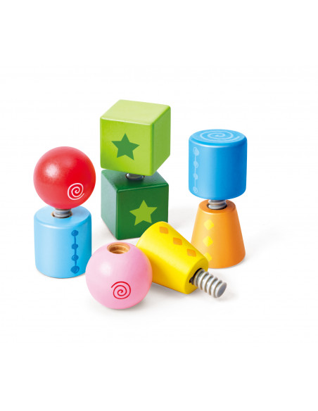 Apilar y enroscar formas