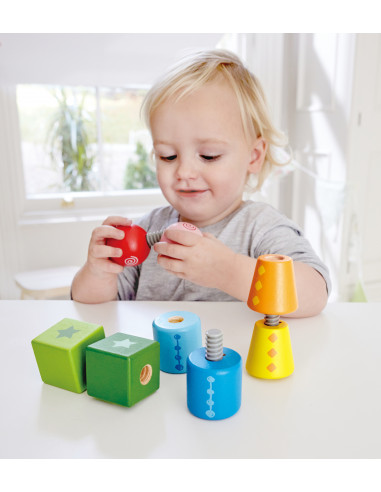 Apilar y enroscar formas