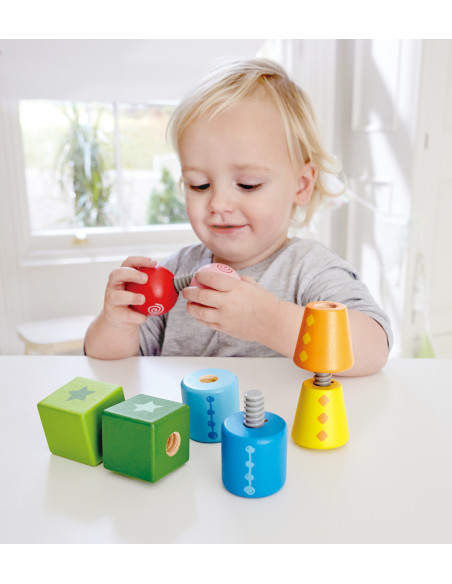 Apilar y enroscar formas