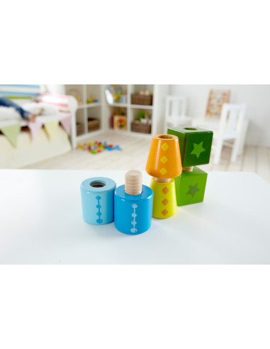 Apilar y enroscar formas