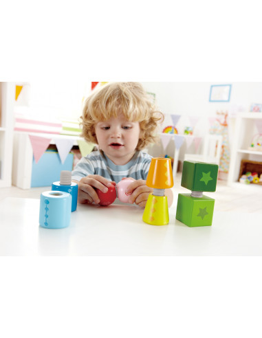 Apilar y enroscar formas