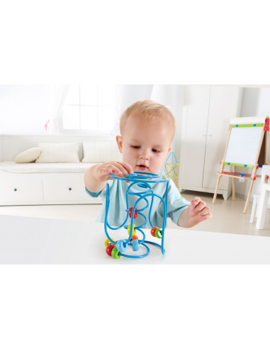 Laberinto de bolas de colores