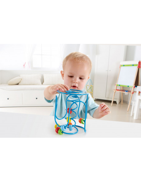 Laberinto de bolas de colores