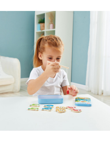 Juego en lata: ¡Vamos de pesca!