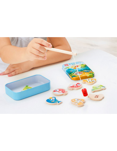 Juego en lata: ¡Vamos de pesca!
