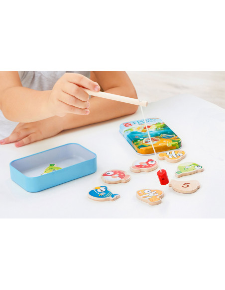 Juego en lata: ¡Vamos de pesca!