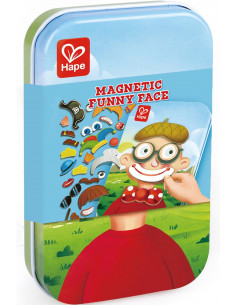 Juego en lata: Cara magnética divertida 2