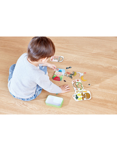 Juego en lata: Cara magnética divertida