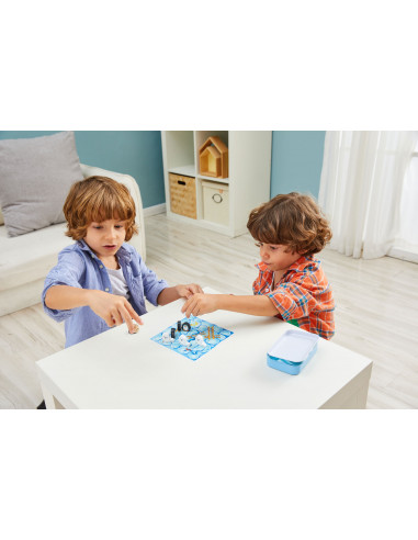 Juego en lata: Tres en raya & serpientes y escaleras