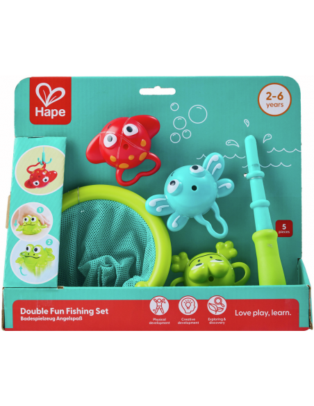 Juego de pesca de doble diversión