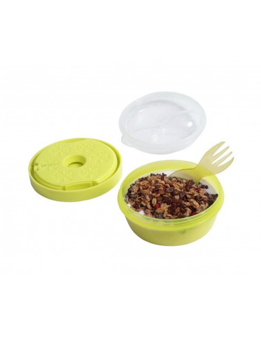 Caja almuerzo con tapa refrigerante N'ice Cup lime