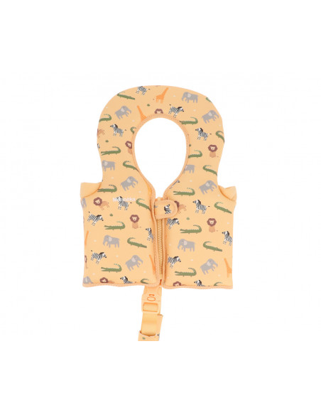 Chaleco flotador aprendizaje Wild Animals talla 1-2 años