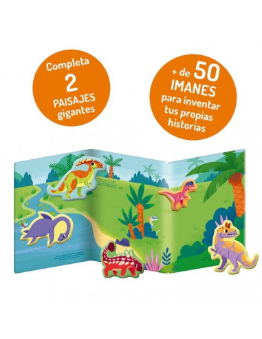 Mi aventura imantada, los dinosaurios