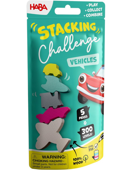 Juego haba stacking challenge vehicles