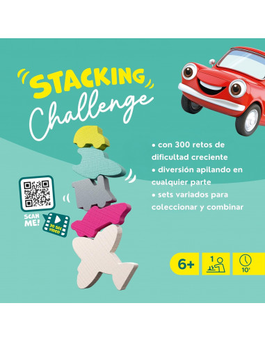 Juego haba stacking challenge vehicles