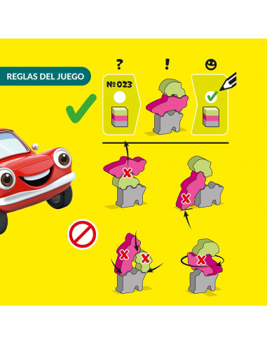 Juego haba stacking challenge vehicles