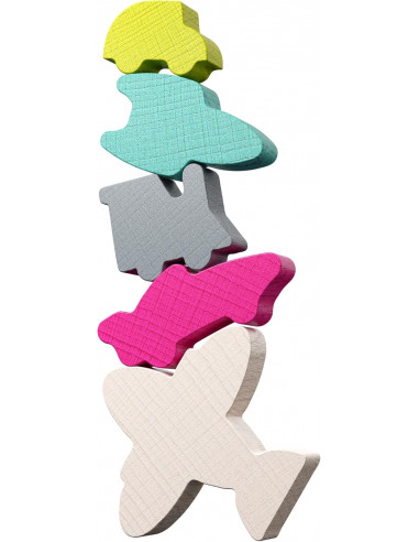 Juego haba stacking challenge vehicles