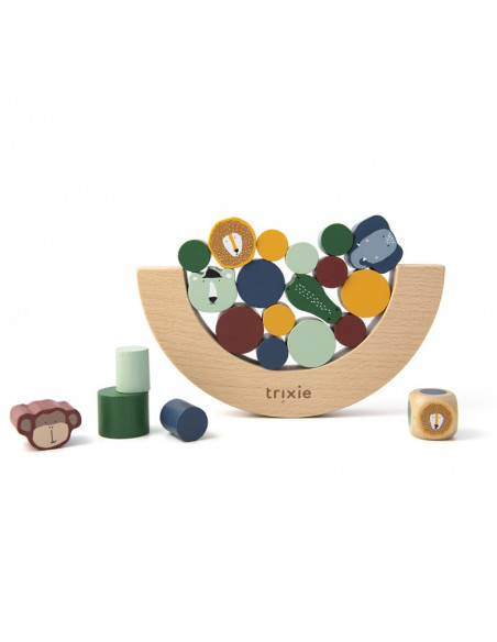 Juego de equilibrio de madera