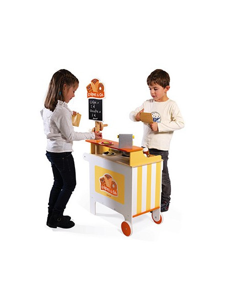 La crepería móvil "Crêpes & co"