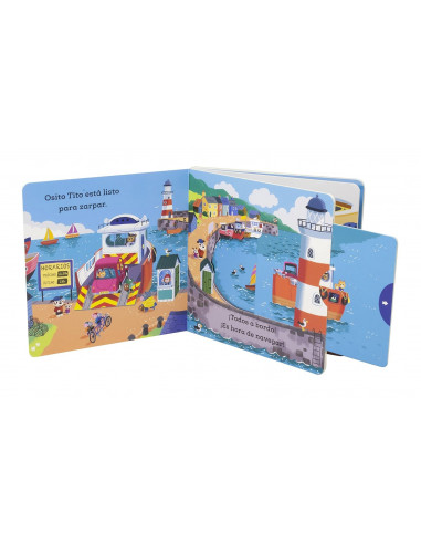 Osito Tito. ¡Vamos en barco!