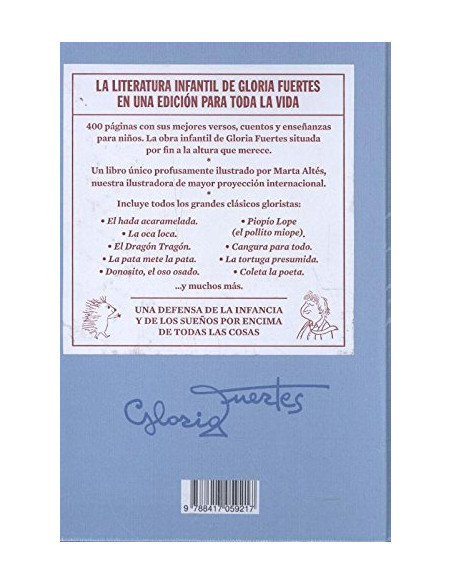 El libro de Gloria Fuertes para niños y niñas