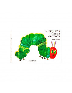 La pequeña oruga glotona grande tapa dura